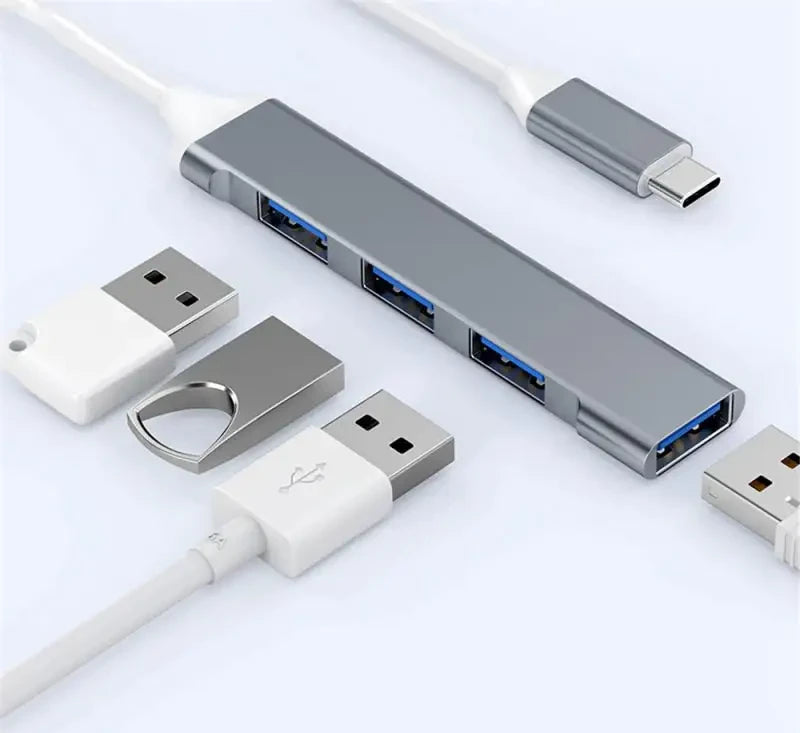 USB 3.0 & 2.0 hub, 4 ports