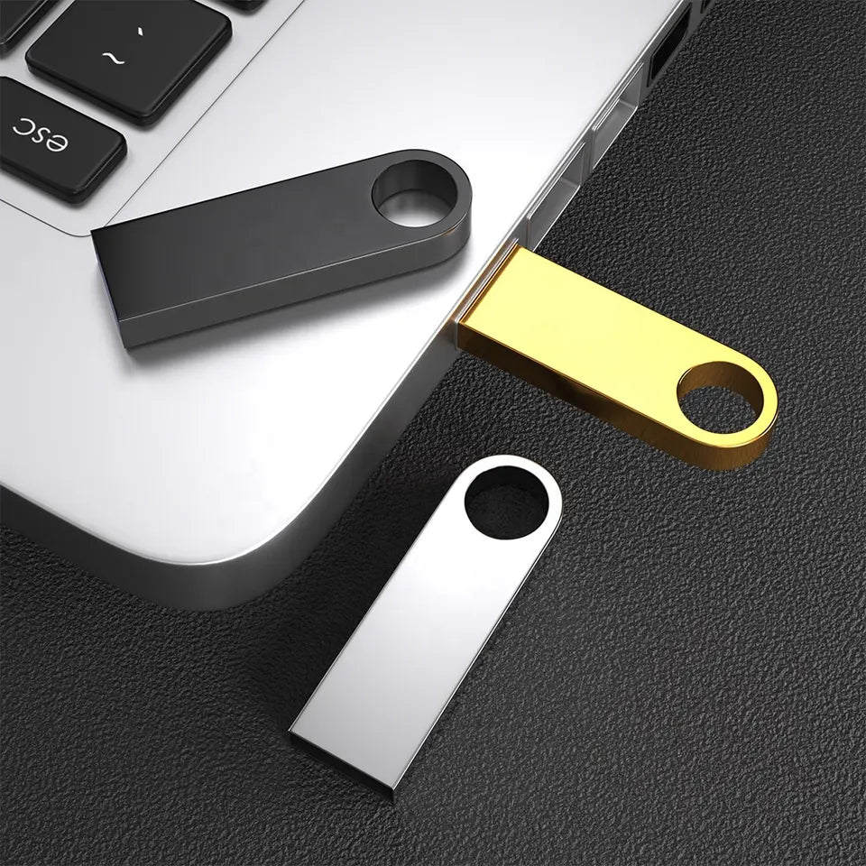 USB 2.0 flash drive, metal case