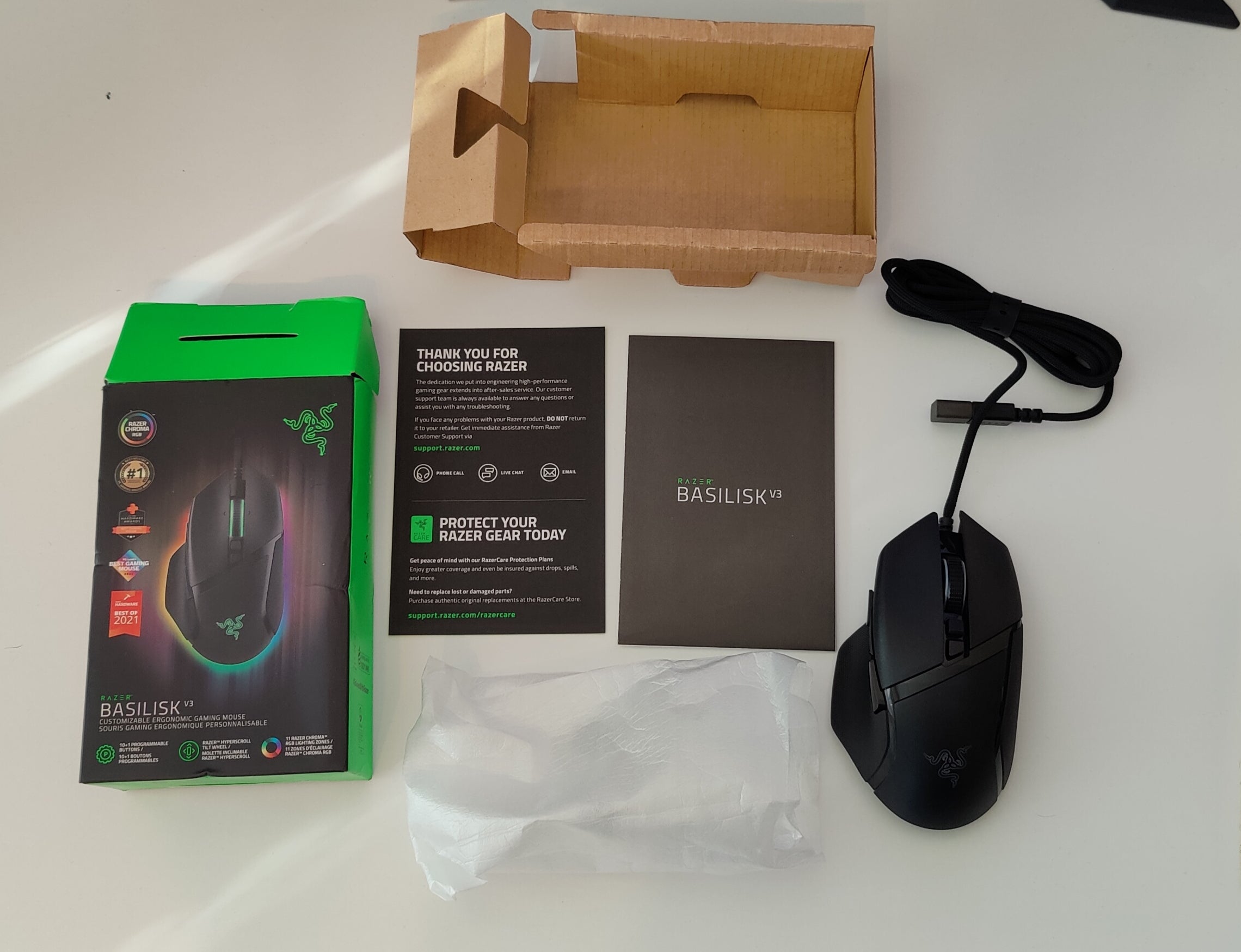 (Outlet) Razer Basilisk V3 Wired Gaming Mouse