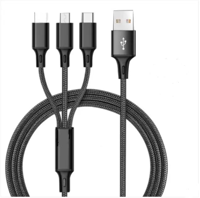 USB 3-in-1 charging cable