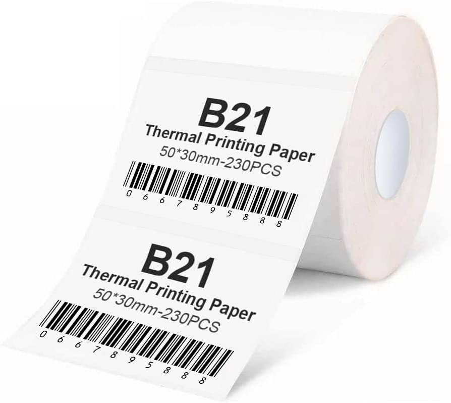 Niimbot B21 self-adhesive label paper