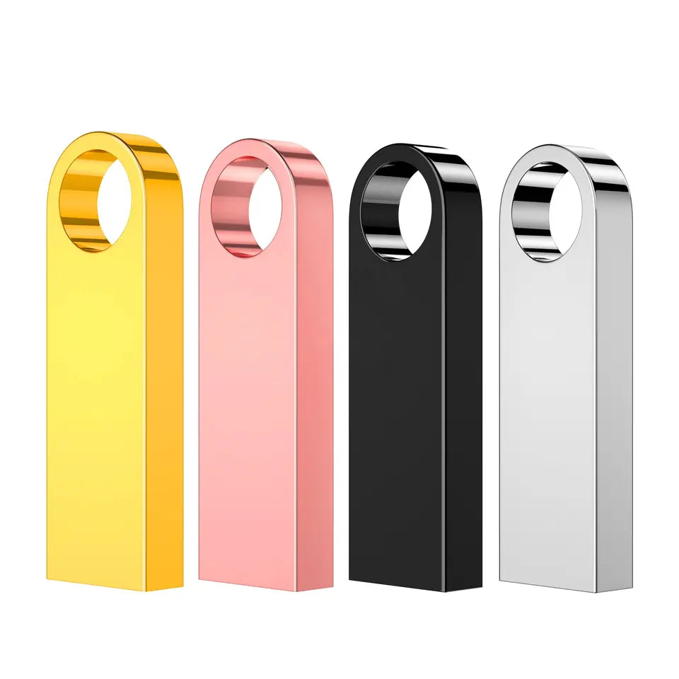 Metallic USB flash drive